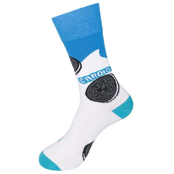 Cardio? I thought you said Oreo - Premium Socks from funatic - Just $9.95! Shop now at Pat&
