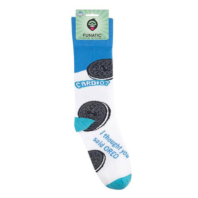Cardio? I thought you said Oreo - Premium Socks from funatic - Just $9.95! Shop now at Pat's Monograms