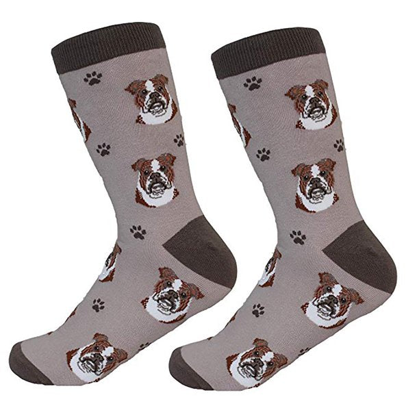 English Bulldog Socks - Premium Socks from Sock Daddy - Just $9.95! Shop now at Pat's Monograms