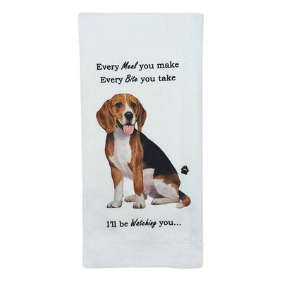 Beagle Kitchen Towel - Premium Kitchen Towels from E&S Pets - Just $9.95! Shop now at Pat's Monograms