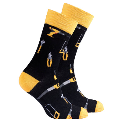 Handyman Crew Socks - Premium Socks from Socks n Socks - Just $7.95! Shop now at Pat's Monograms