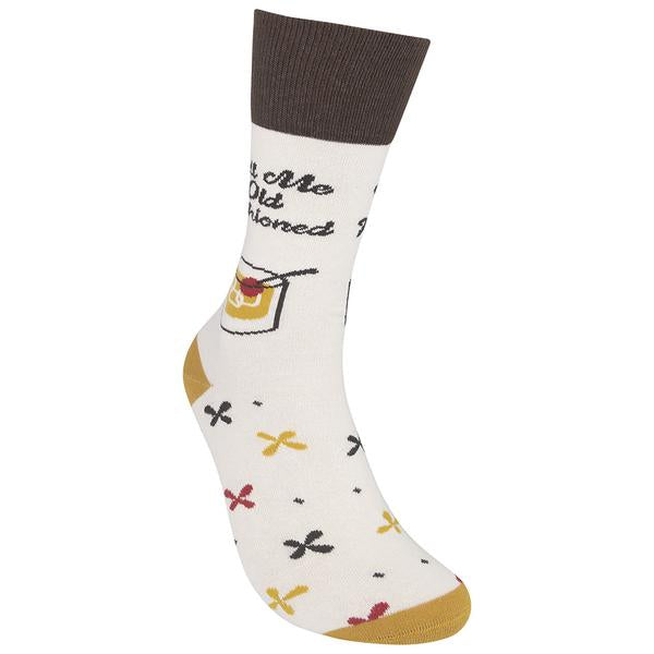 Call Me Old Fashioned Socks - Premium Socks from funatic - Just $12.95! Shop now at Pat&
