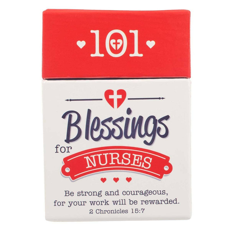 101 Blessings for Nurses Box of Blessings - 2 Chronicles 15: - Premium Books and Devotionals from Christian Art Gifts - Just $4.99! Shop now at Pat's Monograms