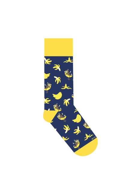 The Sock is Bananas - Premium Socks from funatic - Just $9.95! Shop now at Pat&