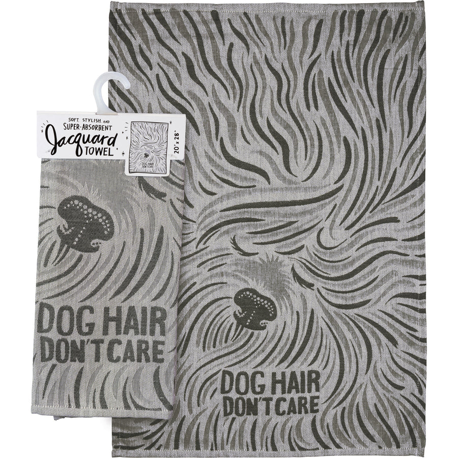 Kitchen Towel - Dog Hair, Don't Care - Premium Kitchen Towel from Primitives by Kathy - Just $8.95! Shop now at Pat's Monograms