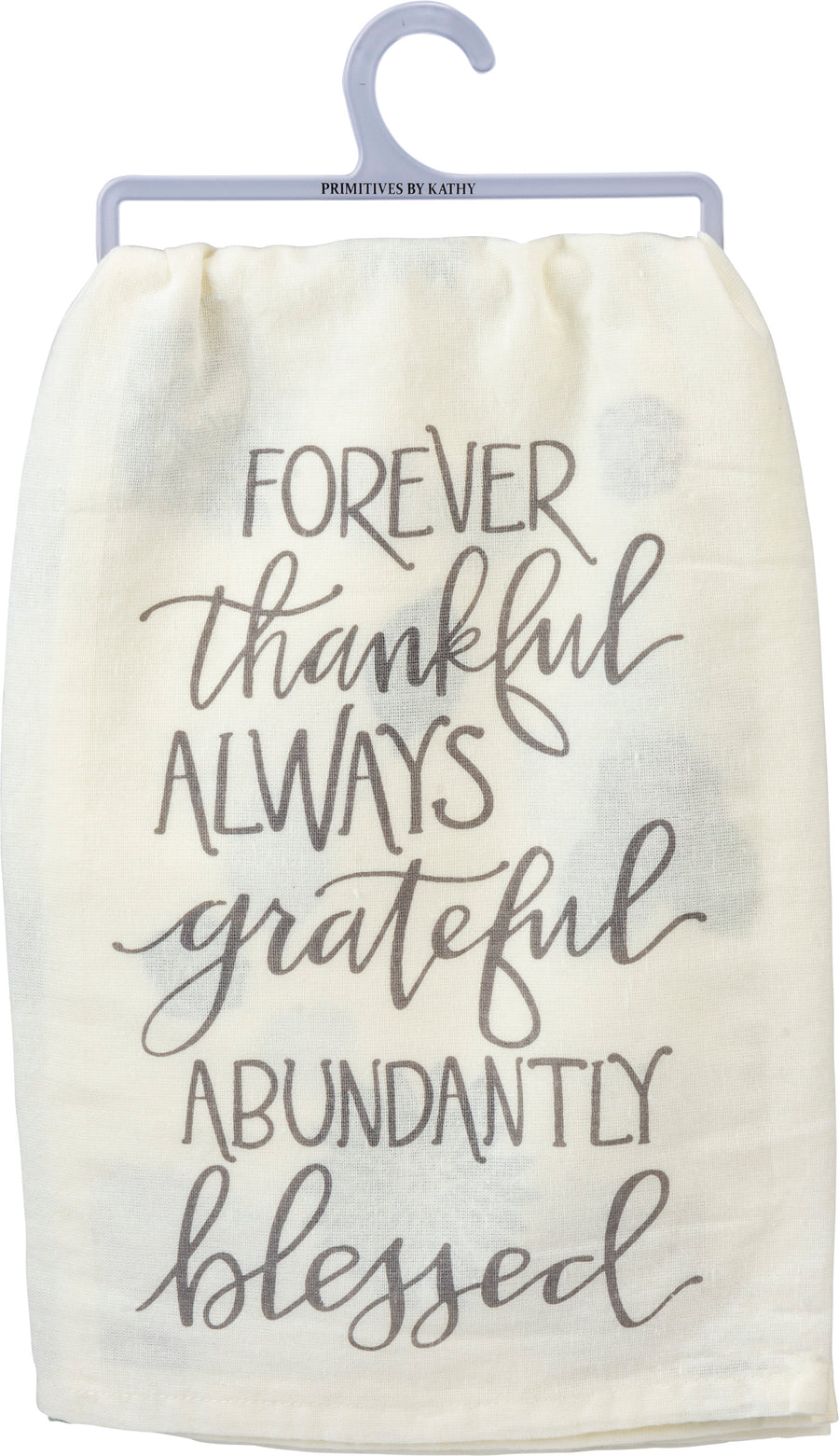 Kitchen Towel - Thankful Abundantly Blessed - Premium Kitchen Towel from Primitives by Kathy - Just $8.95! Shop now at Pat's Monograms