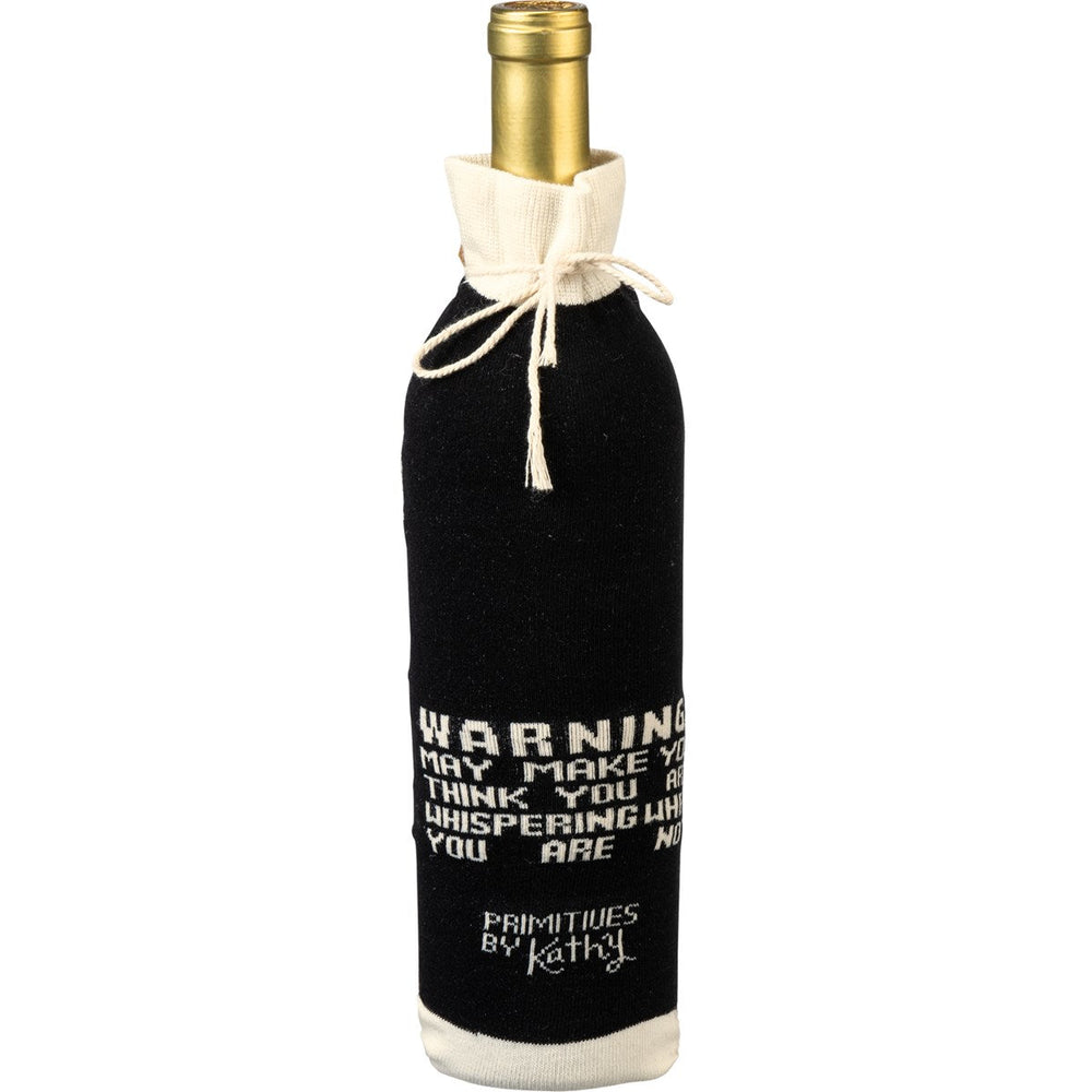Bottle Sock - Hangover Lasts a Day But Memories - Premium wine accessories from Primitives by Kathy - Just $5.95! Shop now at Pat's Monograms
