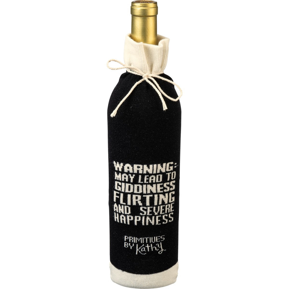 Bottle Sock - Isn't Good To Keep Things Bottled Up - Premium wine accessories from Primitives by Kathy - Just $5.95! Shop now at Pat's Monograms