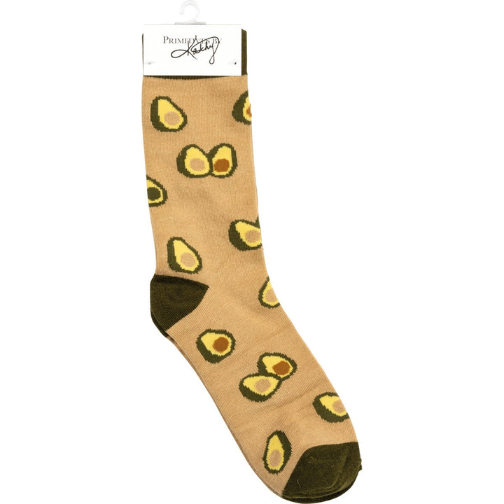 Box Sign & Sock Set - Except Avocado - Premium Socks from Primitives by Kathy - Just $12.95! Shop now at Pat's Monograms