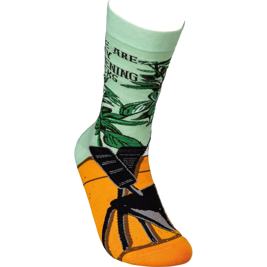 Socks - These Are My Gardening Socks - Premium Socks from Primitives by Kathy - Just $7.95! Shop now at Pat's Monograms