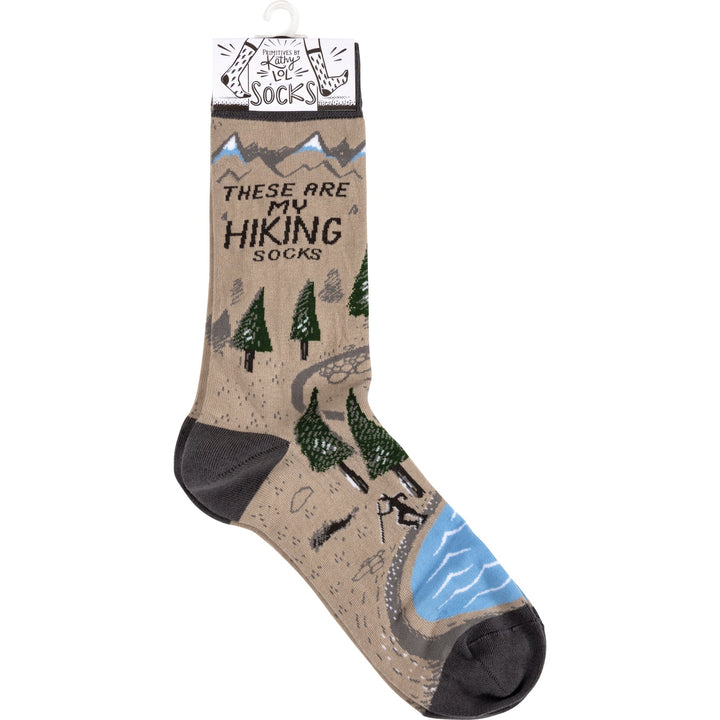 Socks - These Are My Hiking Socks - Premium Socks from Primitives by Kathy - Just $7.95! Shop now at Pat's Monograms