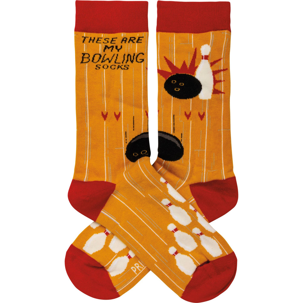 Socks - These Are My Bowling Socks - Premium Socks from Primitives by Kathy - Just $7.95! Shop now at Pat's Monograms