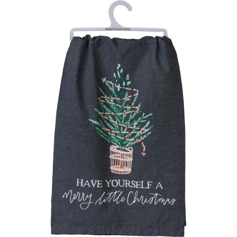 Kitchen Towel - Have A Merry Little Christmas - Premium Kitchen Towel from Primitives by Kathy - Just $8.95! Shop now at Pat&