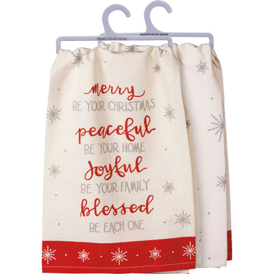Kitchen Towel - Blessed Be - Premium Kitchen Towel from Primitives by Kathy - Just $8.95! Shop now at Pat's Monograms