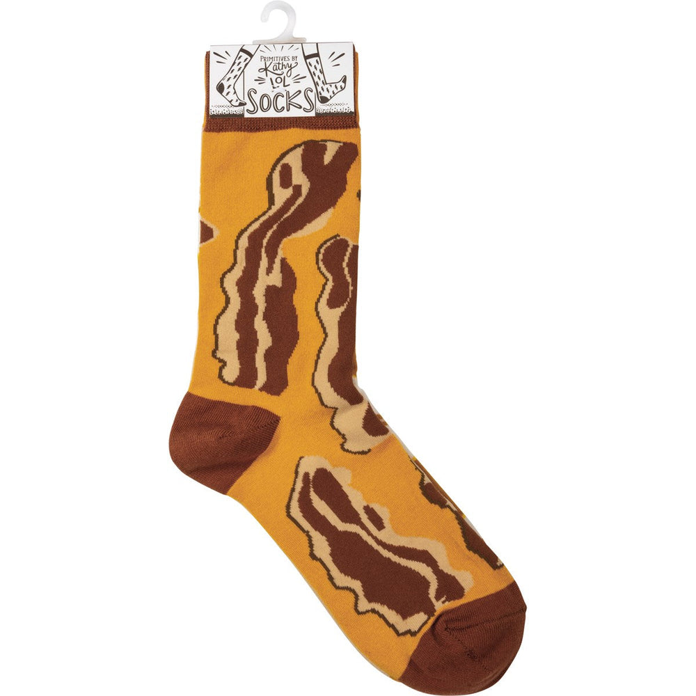 Socks - Bacon & Eggs - Premium Socks from Primitives by Kathy - Just $7.95! Shop now at Pat's Monograms