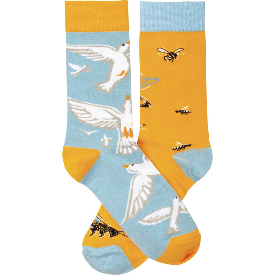 Socks - Birds & Bees - Premium Socks from Primitives by Kathy - Just $7.95! Shop now at Pat's Monograms