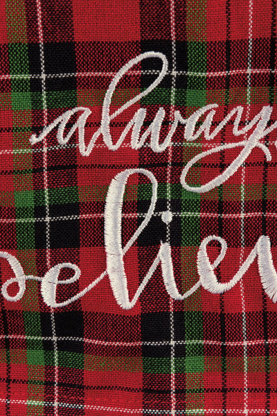 Kitchen Towel - Always Believe - Premium Kitchen Towel from Primitives by Kathy - Just $8.95! Shop now at Pat's Monograms
