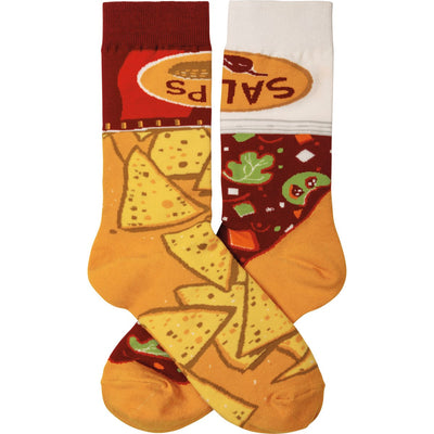 Socks - Chips & Salsa - Premium Socks from Primitives by Kathy - Just $7.95! Shop now at Pat's Monograms
