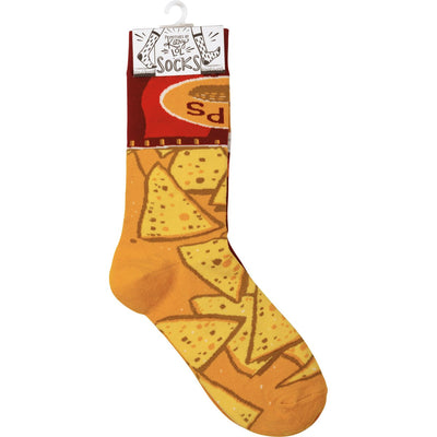 Socks - Chips & Salsa - Premium Socks from Primitives by Kathy - Just $7.95! Shop now at Pat's Monograms