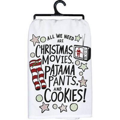 Kitchen Towel - Christmas Movie Pajama Pants - Premium Kitchen Towel from Primitives by Kathy - Just $8.95! Shop now at Pat's Monograms