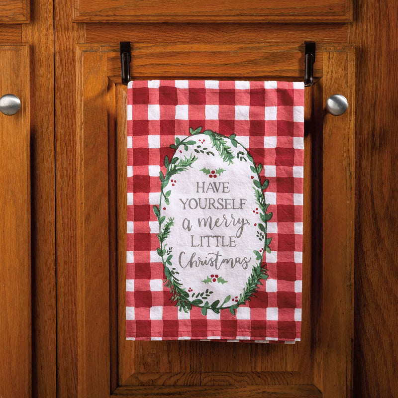 Kitchen Towel - Merry Little Christmas - Premium Kitchen Towel from Primitives by Kathy - Just $8.95! Shop now at Pat&