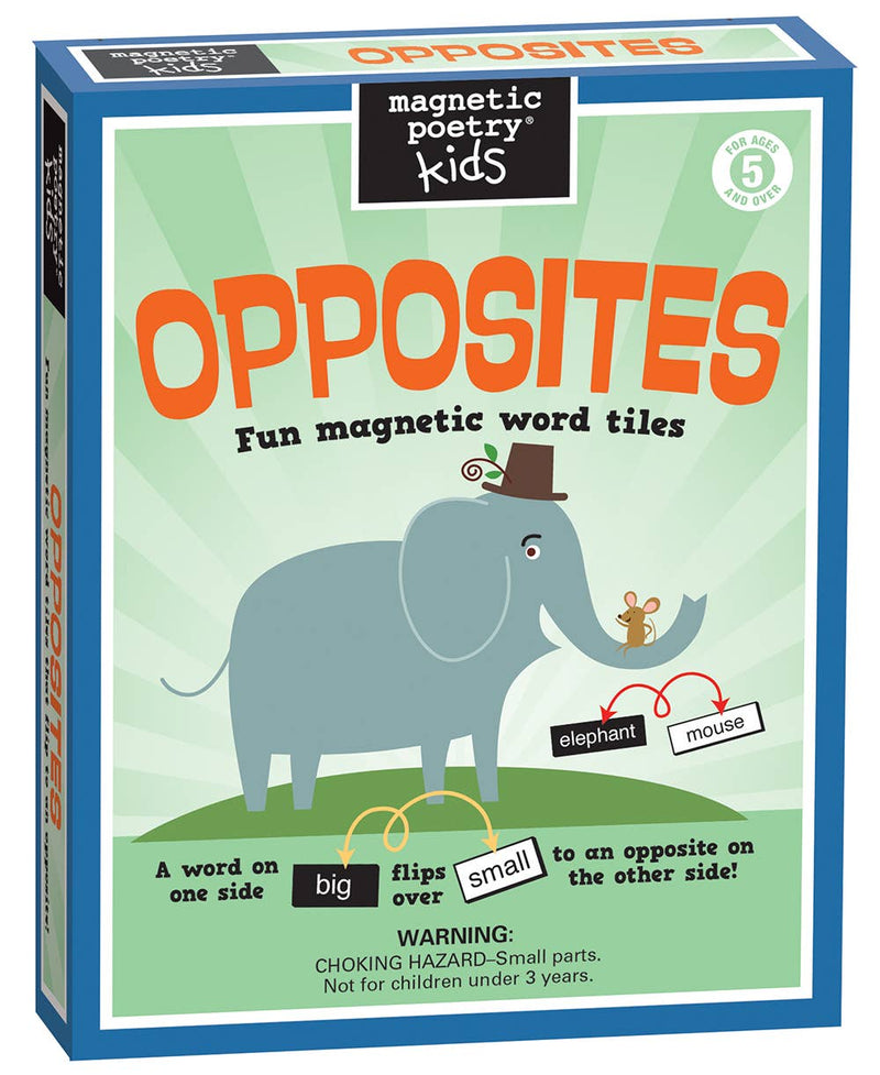 Opposites - Premium  from Magnetic Poetry - Just $14.95! Shop now at Pat&