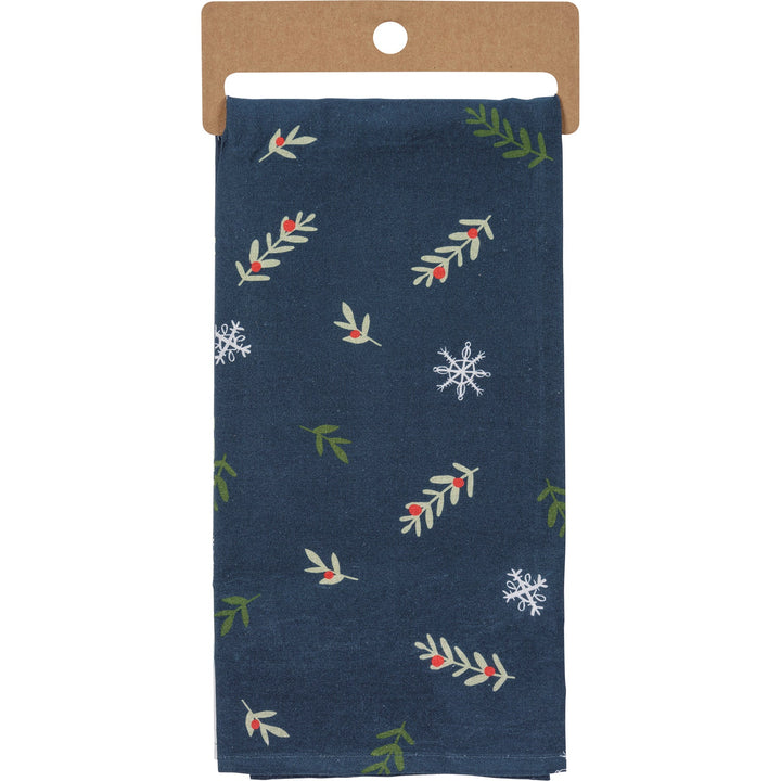 Kitchen Towel - Friends Are Like Snowflakes - Premium Kitchen Towel from Primitives by Kathy - Just $8.95! Shop now at Pat's Monograms