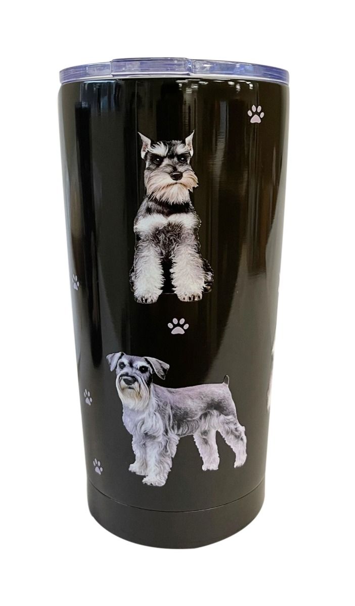 Schnauzer SERENGETI Ultimate 3D Tumbler - Stainless Steel - Premium Tumblers from E&S Pets - Just $27.95! Shop now at Pat's Monograms