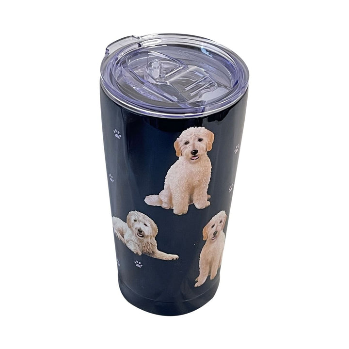 Goldendoodle SERENGETI Ultimate 3D Tumbler - Stainless Steel - Premium Tumblers from E&S Pets - Just $27.95! Shop now at Pat's Monograms