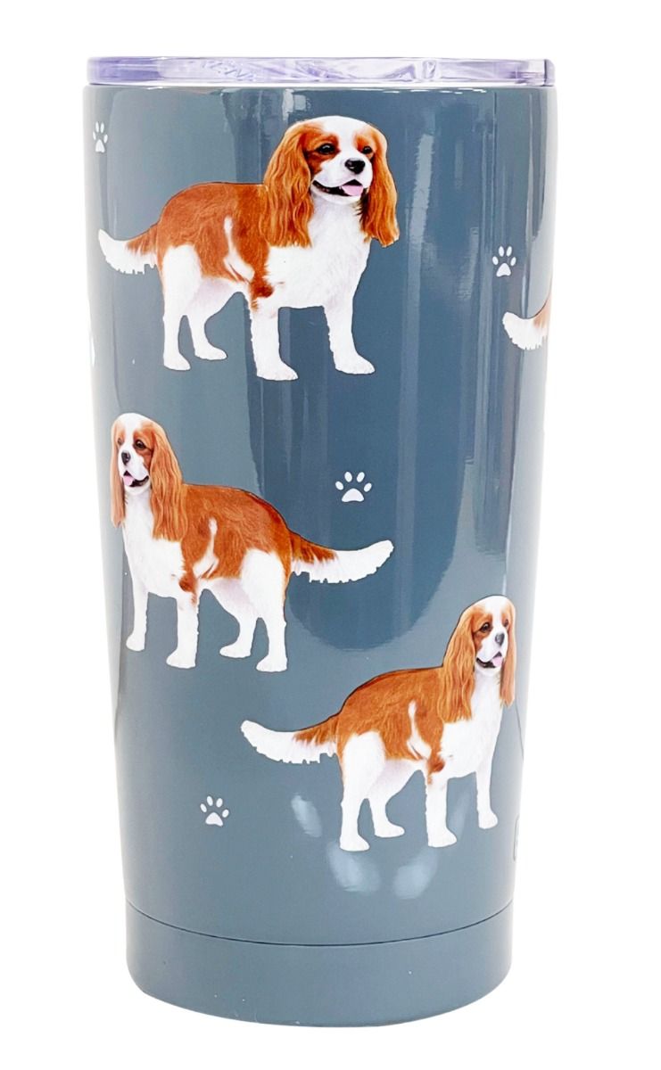 King Charles Cavalier SERENGETI Ultimate 3D Tumbler - Stainless Steel - Premium Tumblers from E&S Pets - Just $27.95! Shop now at Pat's Monograms