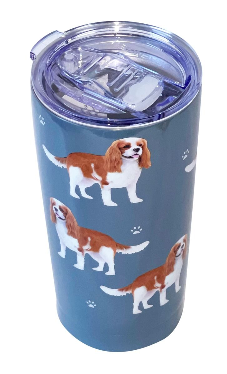 King Charles Cavalier SERENGETI Ultimate 3D Tumbler - Stainless Steel - Premium Tumblers from E&S Pets - Just $27.95! Shop now at Pat&
