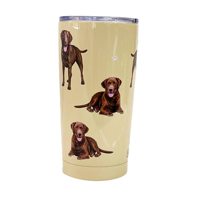 Chocolate Labrador SERENGETI Ultimate 3D Tumbler - Stainless Steel - Premium Tumblers from E&S Pets - Just $27.95! Shop now at Pat's Monograms