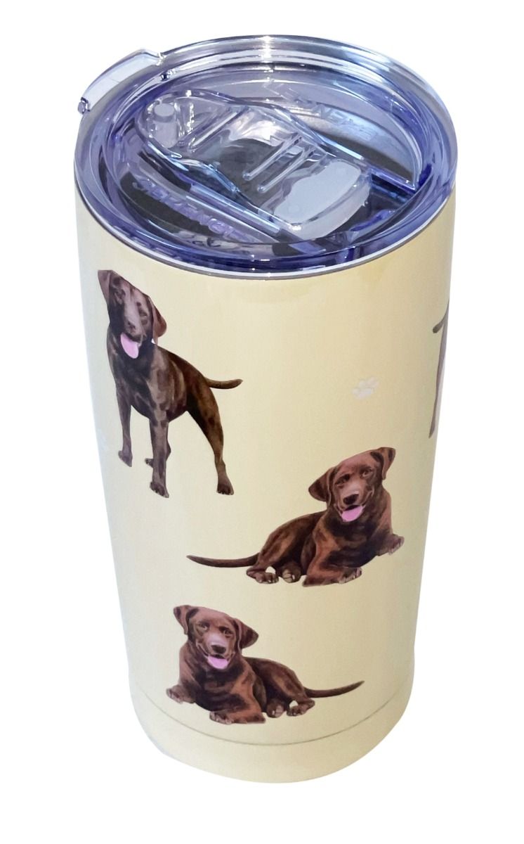 Chocolate Labrador SERENGETI Ultimate 3D Tumbler - Stainless Steel - Premium Tumblers from E&S Pets - Just $27.95! Shop now at Pat&