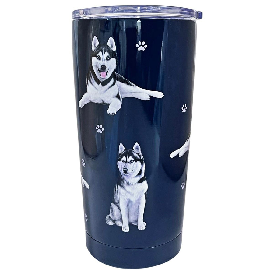 Siberian Husky SERENGETI Ultimate 3D Tumbler - Stainless Steel - Premium Tumblers from E&S Pets - Just $27.95! Shop now at Pat's Monograms