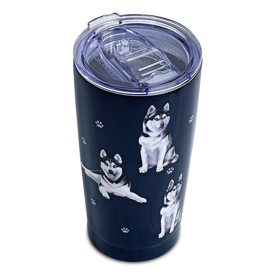 Siberian Husky SERENGETI Ultimate 3D Tumbler - Stainless Steel - Premium Tumblers from E&S Pets - Just $27.95! Shop now at Pat's Monograms