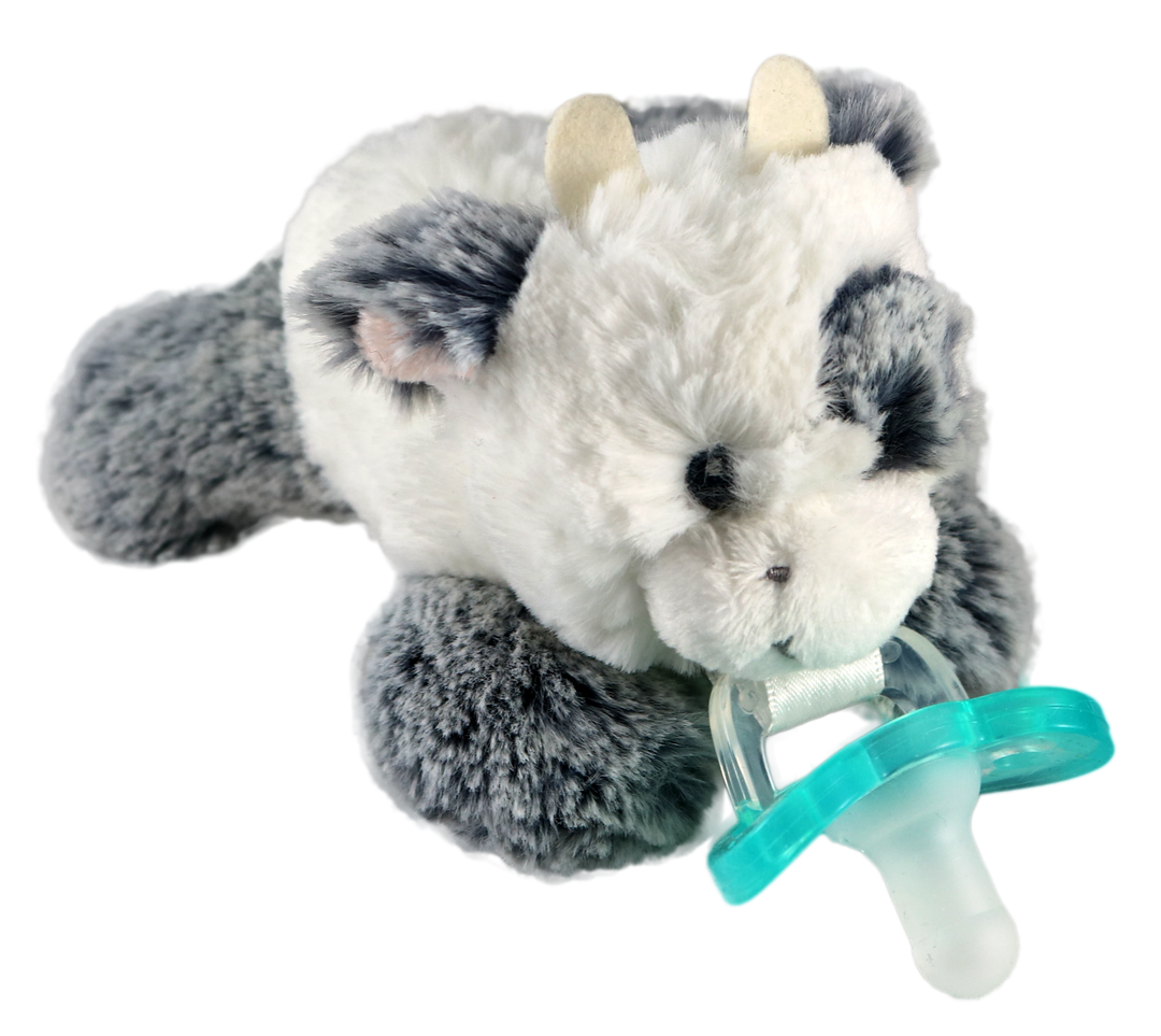 RaZbuddy Coby Cow Paci/Teether Holder - Premium Baby Gift from RaZbaby - Just $12.99! Shop now at Pat's Monograms