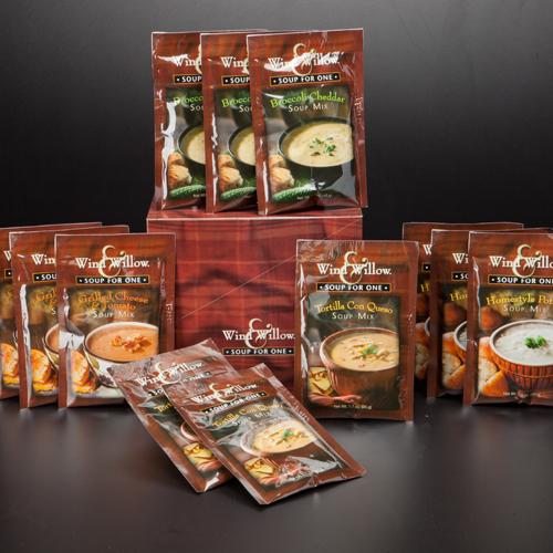 Single Serve Soup Mixes - Premium Soups & Broths from Wind & Willow - Just $4.0! Shop now at Pat's Monograms