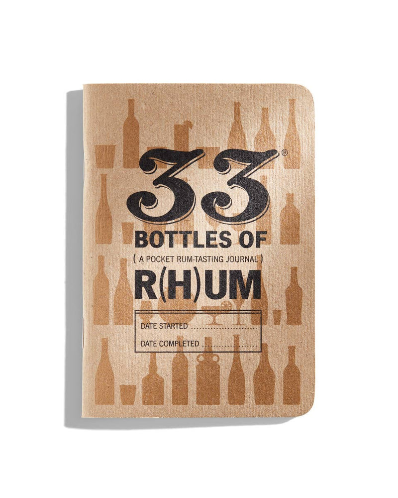 33 Bottles Of R(h)um Journal - Premium gift item from 33 Books Co. - Just $5.95! Shop now at Pat&