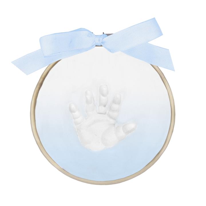 Ombre Claydough Handprint - Blue - Premium Baby Gift from Child to Cherish - Just $19.95! Shop now at Pat's Monograms