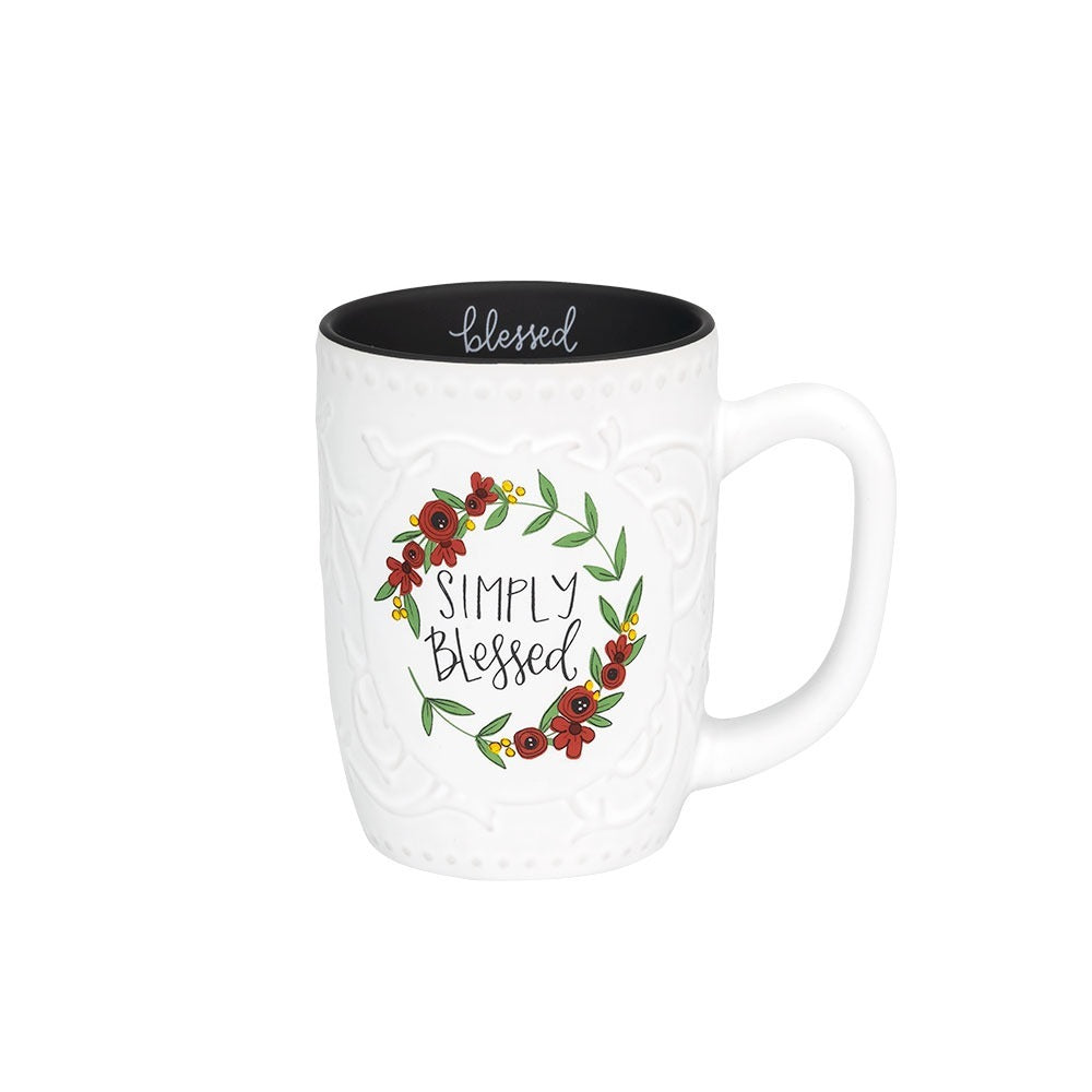 Simply Blessed Mug - Premium Housewares from Shannon Roads Gifts - Just $15.95! Shop now at Pat's Monograms