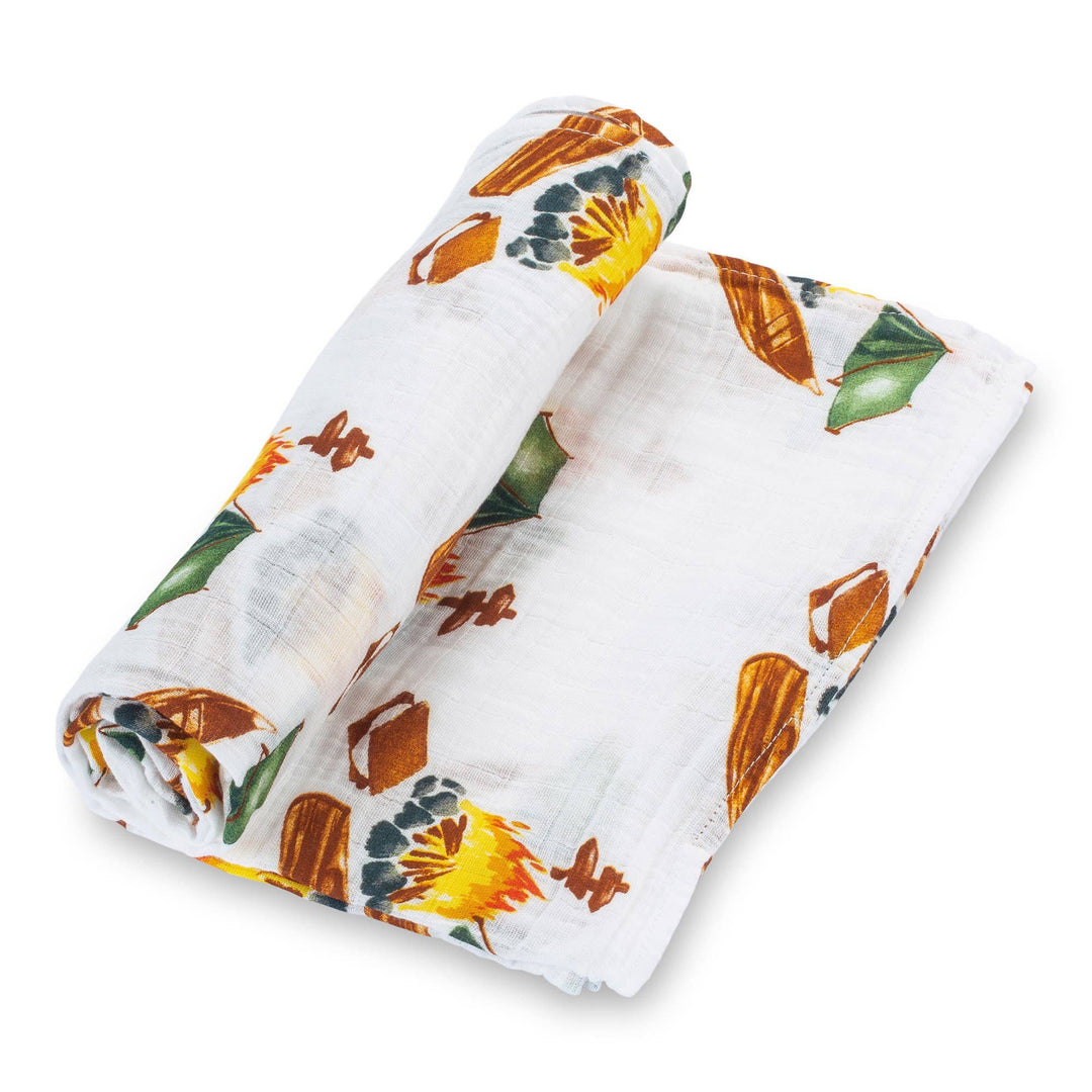 Cozy Campfire Swaddle - Premium Baby Gift Sets from Lolly Banks - Just $19.95! Shop now at Pat's Monograms