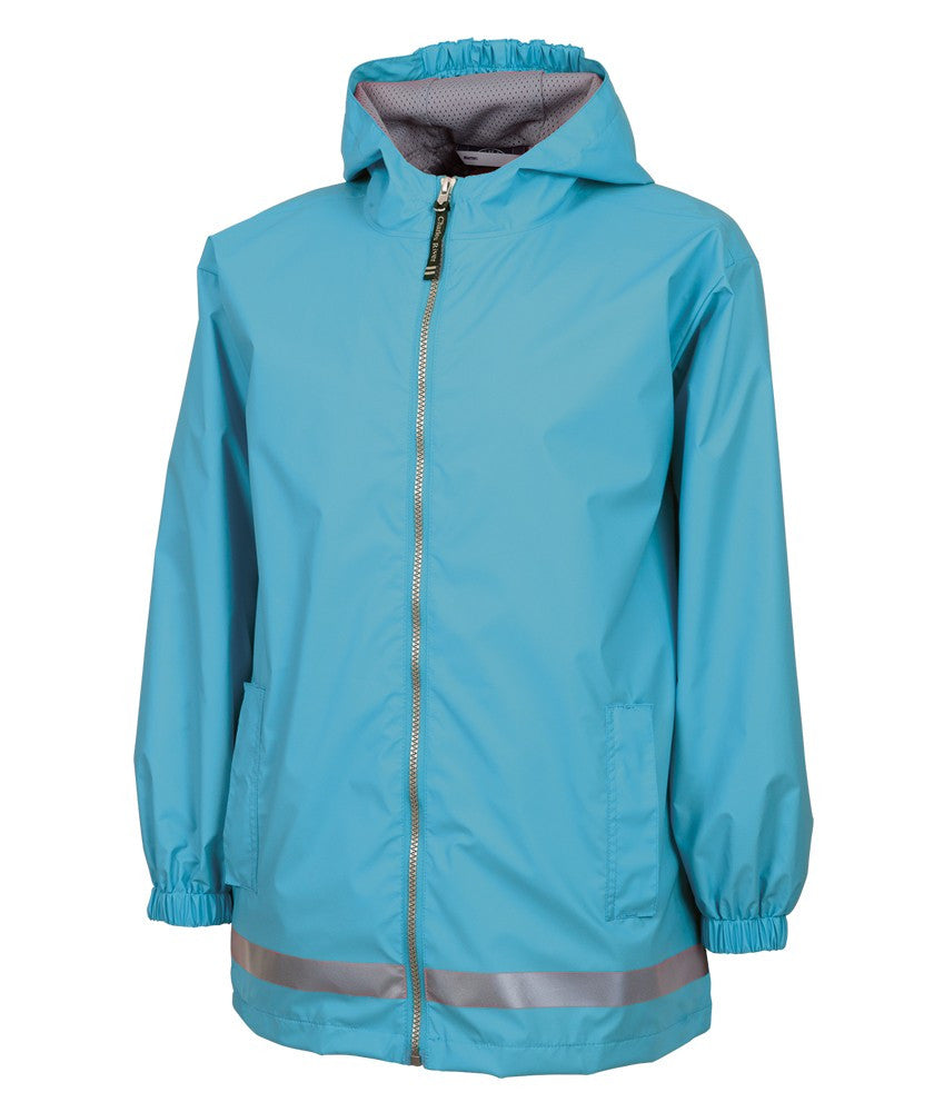 CR Youth Rain Jacket - Premium Outerwear from Charles River Apparel - Just $40.00! Shop now at Pat's Monograms