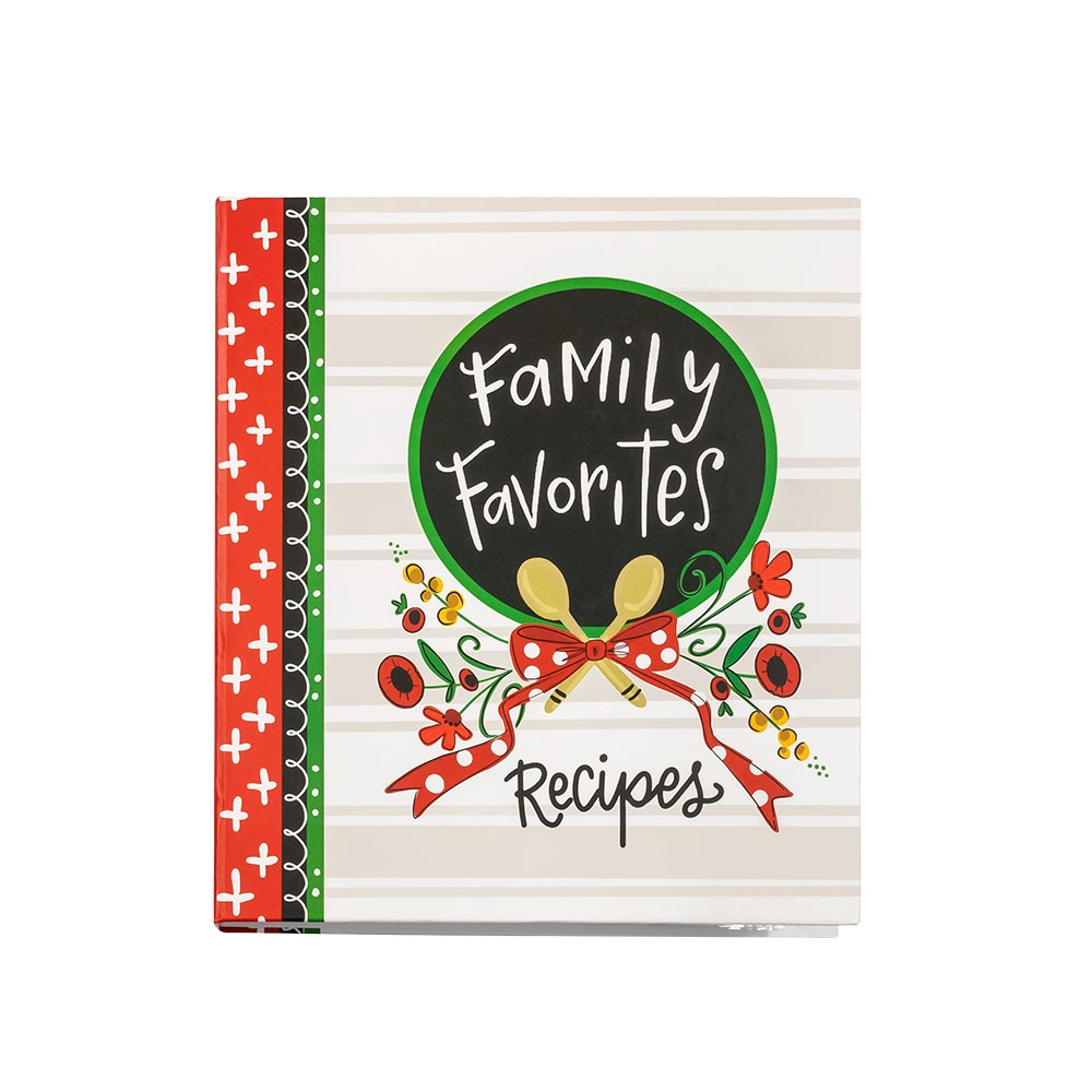 FAMILY FAVORITES RECIPE BINDER - Premium Recipe Card Boxes from Shannon Roads Gifts - Just $28.95! Shop now at Pat's Monograms
