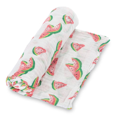 One In A Melon Swaddle - Premium  from Lolly Banks - Just $19.95! Shop now at Pat's Monograms