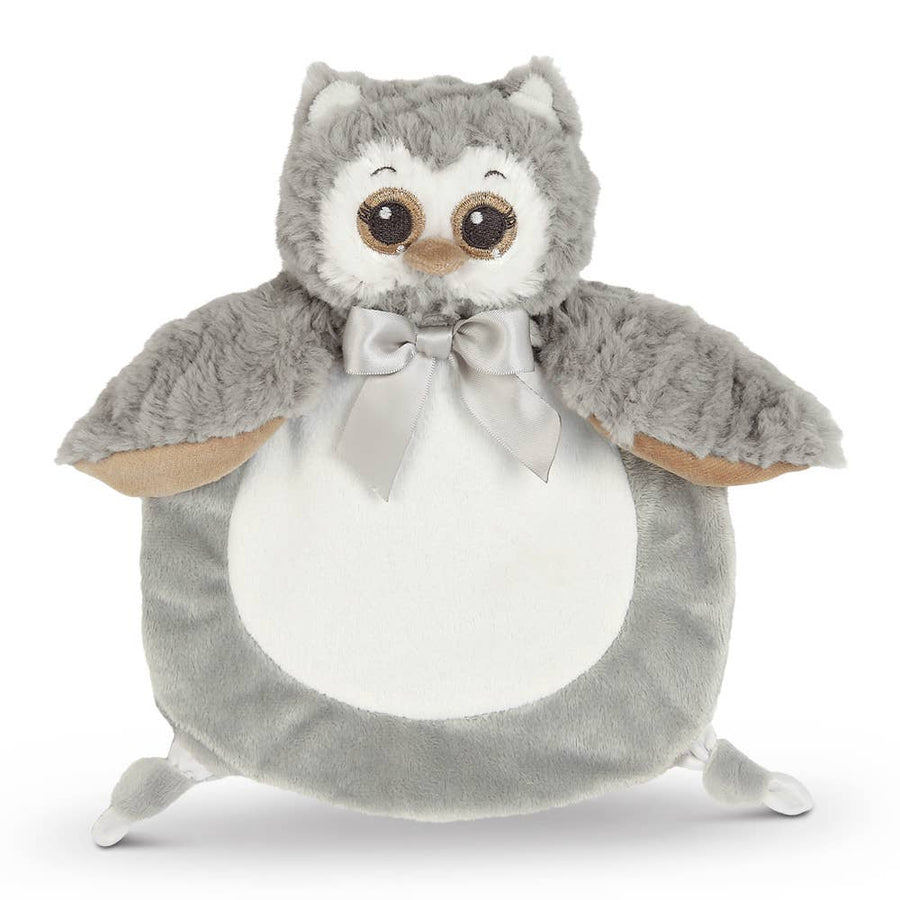 Wee Owlie Gray Owl Blankie - Premium Baby Soothers from Bearington Collection - Just $12.95! Shop now at Pat's Monograms