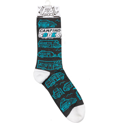 Socks - Camping Socks - Premium Socks from Primitives by Kathy - Just $7.95! Shop now at Pat's Monograms