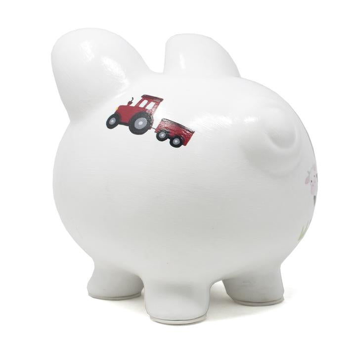 Barnyard Piggy Bank - Premium Baby Gift from Child to Cherish - Just $34.95! Shop now at Pat&