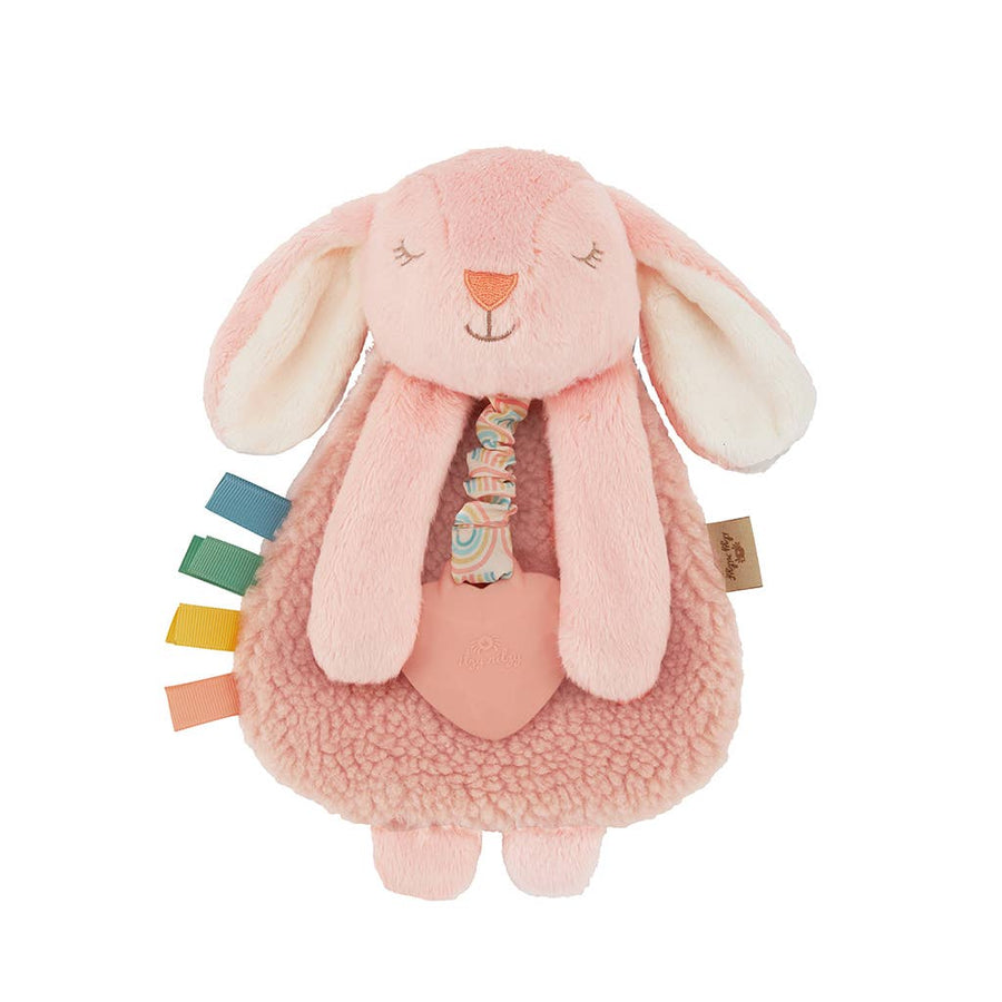 Itzy Lovey™ Bunny Plush with Silicone Teether Toy - Premium Baby Gift from Itzy Ritzy - Just $12.99! Shop now at Pat's Monograms