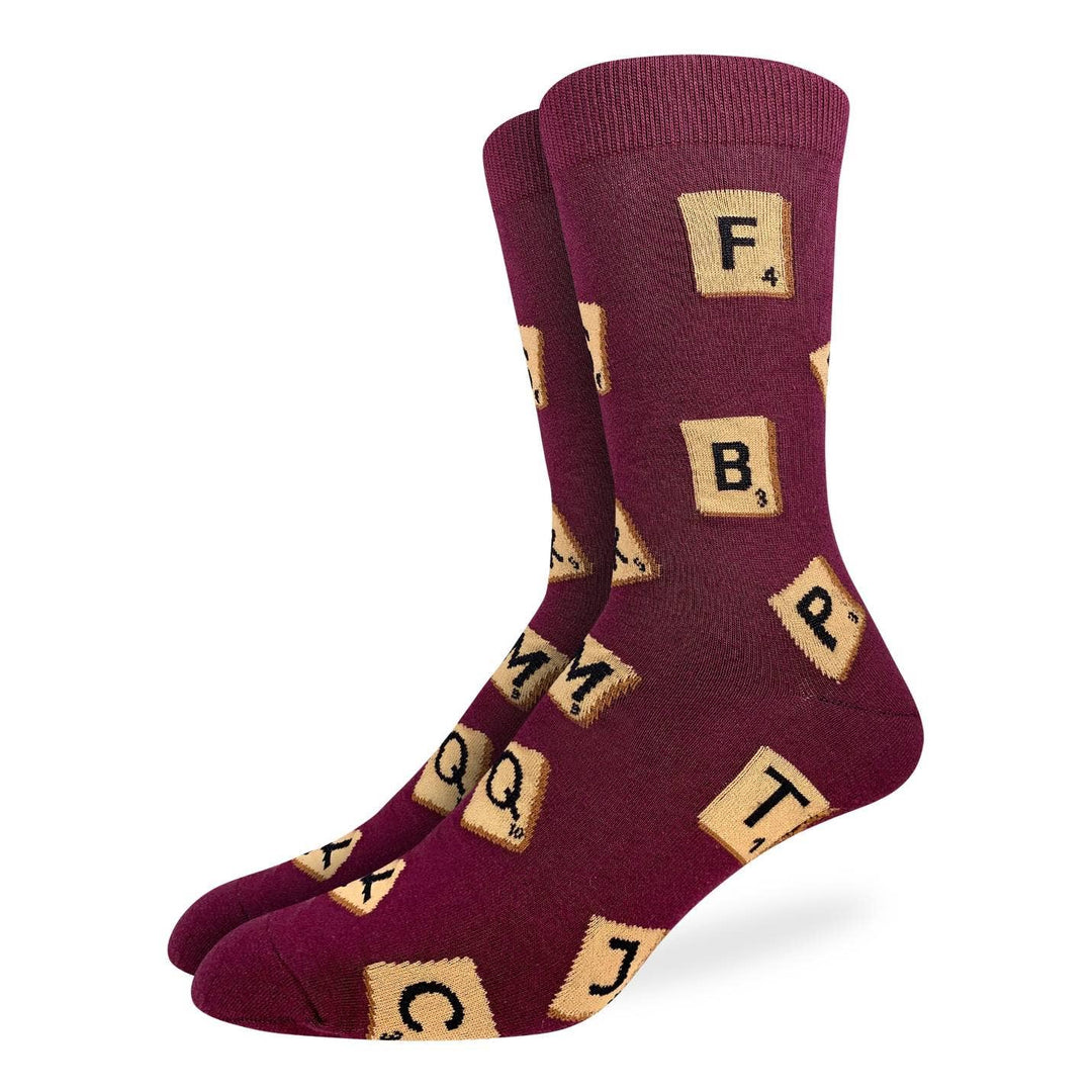 Men's Word Game Socks - Premium Socks from Good Luck Sock - Just $11.0! Shop now at Pat's Monograms