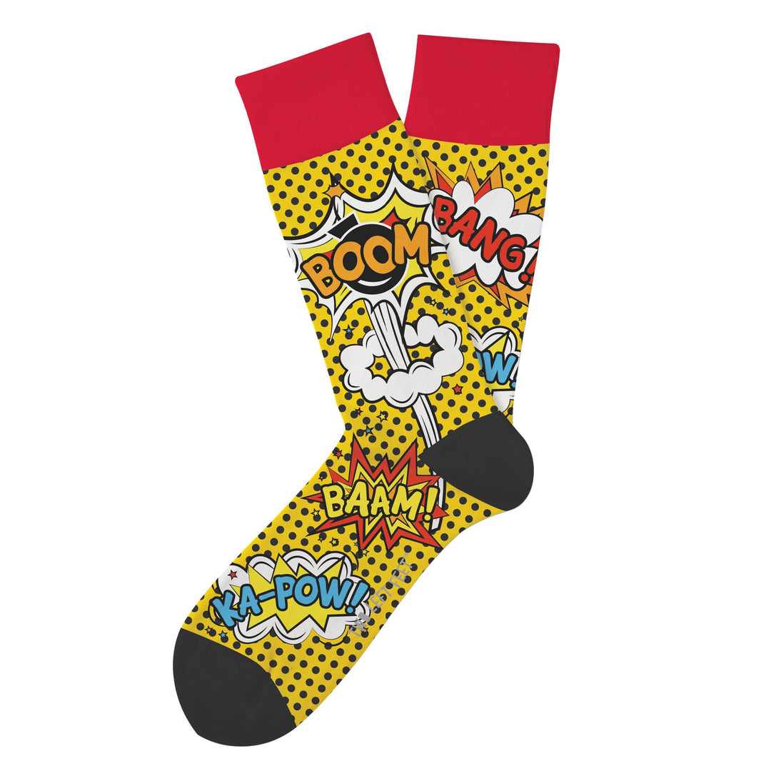 Comicon Socks - Premium Socks from Two Left Feet - Just $7.00! Shop now at Pat's Monograms